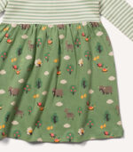 Green Frock for Girls - Image 3